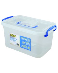 Addis 5.2L Snap n Store Storage Box with Handles 9967CL 