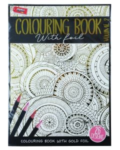 Crazy Craft Colouring Book With Foil CBA4GF2