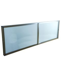 Flyscreen to Fit D50-Type Bronze Steel Window 445 x 1440