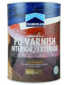ChamberValue PU-Varnish Clear 5L CH342-2F-5L