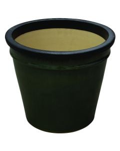 41cm Glazed Green Cone Pot JCCONE41GRN