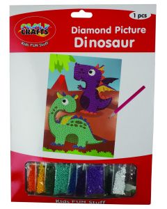 Crazy Craft Diamond Dinosaur Craft Kit CDPD 