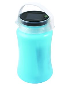 Ultrate LED Rechargeable Blue Solar Lantern Bottle MS5203