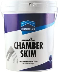 Chamberlain Chamber-Skim White Acrylic Skim Paste Interior and Exterior 35kg