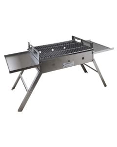 LK's Chef Camper On The Go Stainless Steel Charcoal Braai 440 x 325mm 730/001