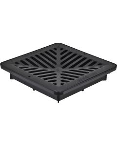 EASYDRAIN AN04808 BLACK GULLY FLOWAY WITH GRATE 260MM 