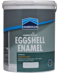 CHAMBERLAIN EGGSHELL ENAMEL WHITE 1L