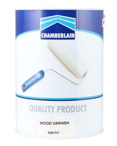 ChamberValue Wood Varnish Gloss Ebony 5L