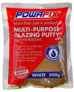POWAFIX MULTI-PURPOSE GLAZING PUTTY 500G