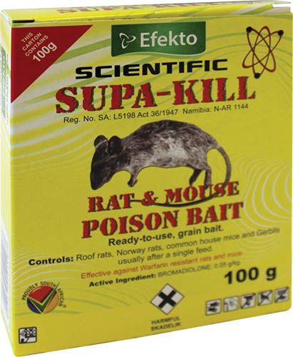Supa Kill Rat & Mouse Granular 100g