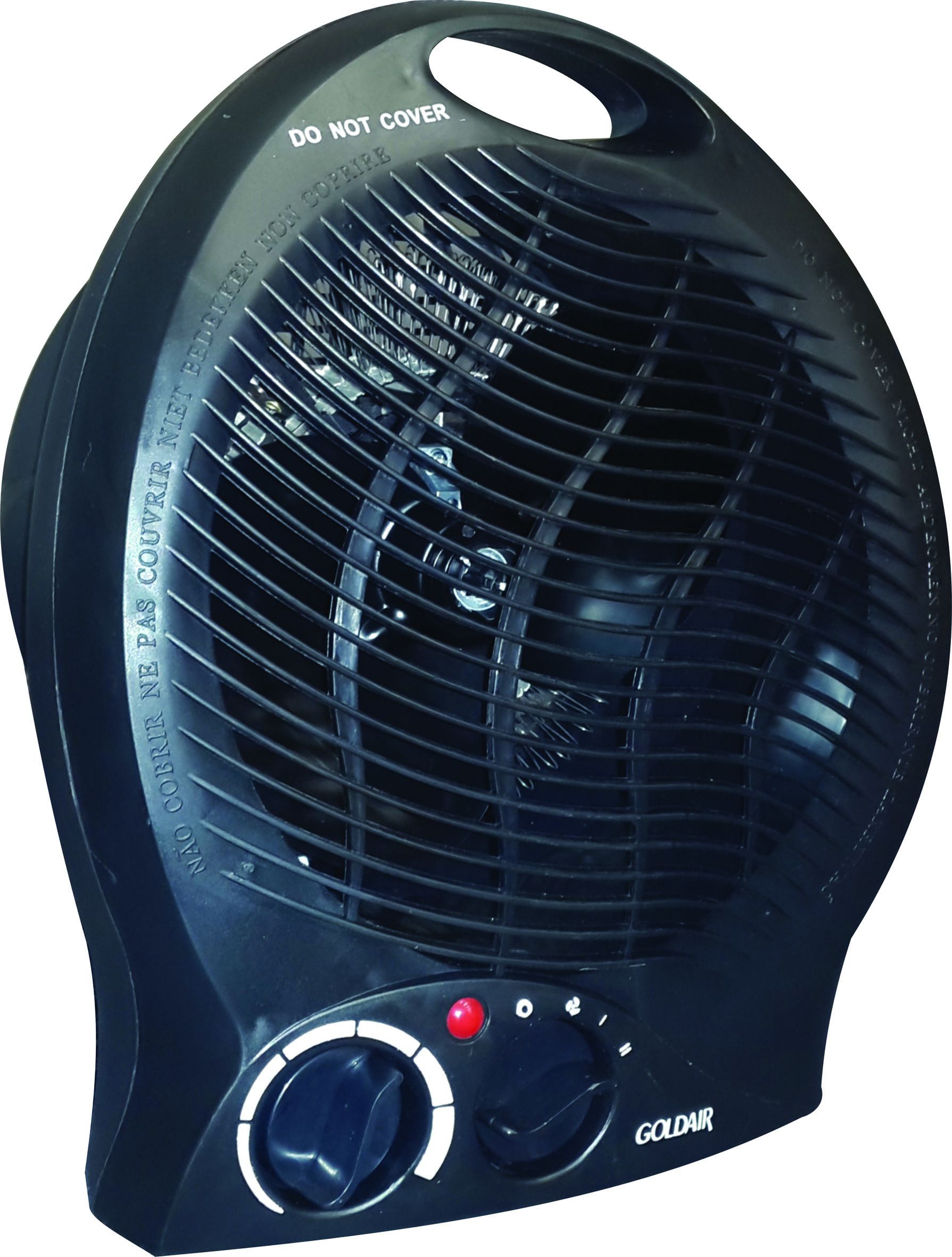 Goldair Black Fan Heater - Chamberlain
