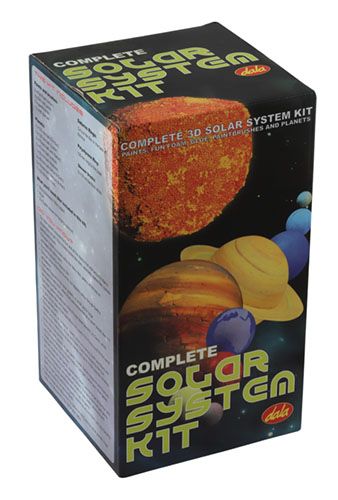 Complete Solar System Kit - Paints & Brushes included - Dala